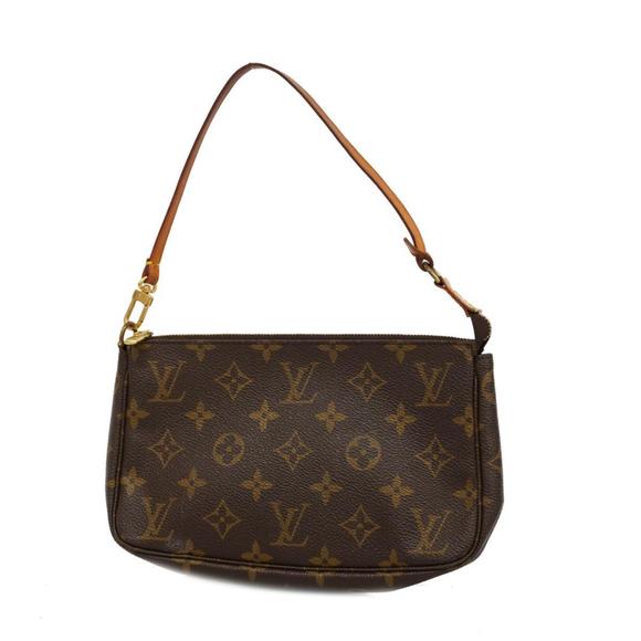 Louis Vuitton Handbags - LOUIS VUITTON Pouch Monogram Pochette Accessory M51980 Brown Ladies